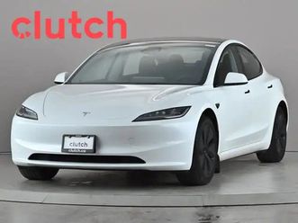 2024 tesla model 3 long range awd w/ nav, heated front seats, re