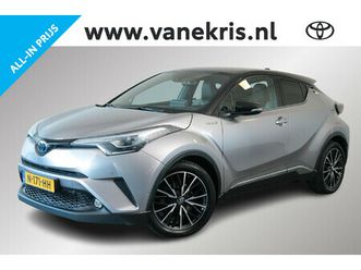toyota c-hr 1.8 hybrid bi-tone limited, leder, navi, jbl stoelverwarming, navigatie, bsm, keyless entry / start, parkeercamera