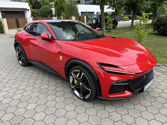 ferrari purosangue (automata) magyar 1.tulajdonos. új autó 1.377 km. áfás ár
