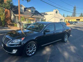 2012 hyundai equus signature; lo 65k mi! blk/blk! stunning! ready!