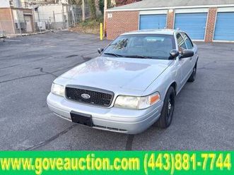 2006 ford crown victoria interceptor p71 1 owner carfax 150mi ct govt