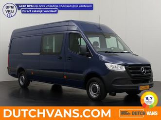 mercedes-benz sprinter 319cdi 3.0v6 l3h2 maxi dubbele cabine | airco | cruise | 2800kg trekhaak