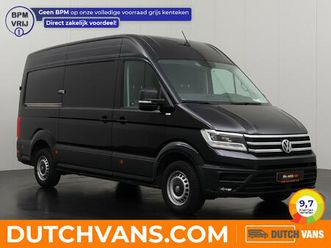 volkswagen crafter 2.0tdi 177pk l3h3 | led | leder | navigatie | camera | 3-persoons | betimmering