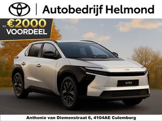 toyota bz4x active limited edition 58 kwh €37.995,- rijklaar! nu €2.000,- voordeel! nu extra scherp geprijsd!