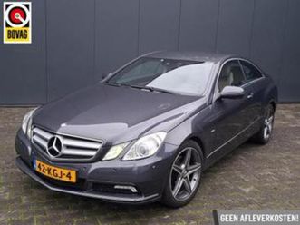 mercedes e-klasse coupé 250 cgi elegance automaat / leder / — mercedes-benz — marktplaats