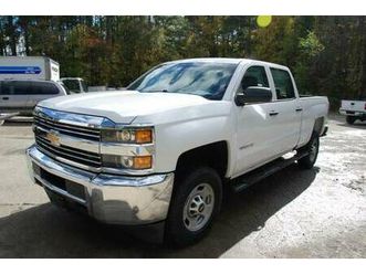 2017 chevrolet 2500hd crew, white, 4wd, 49,000 miles
