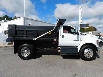 2019 ford f-750 sd drw dump