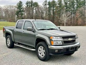 2010 chevrolet colorado 2lt crew cab 4x4 v5 3.7 121k one owner