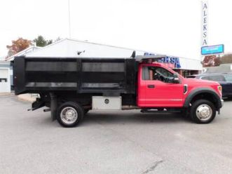 2020 ford f-550 12ft landscape dump