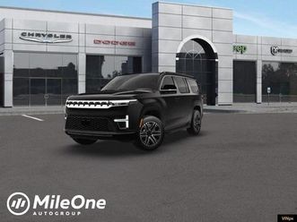 new 2026 jeep grand wagoneer base