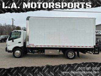2020 hino 195 fully electric sea drive 18' box lift gate 391 miles!!!