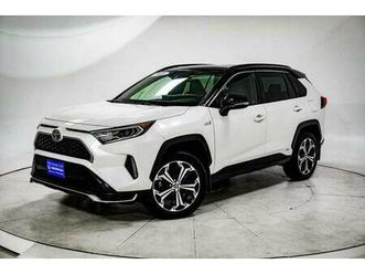 2021 *toyota* *rav4 prime* *xse* super white