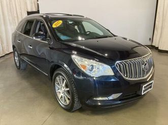 used 2017 buick enclave leather