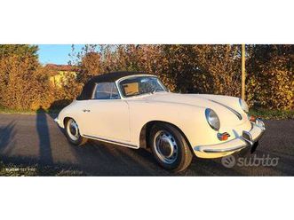 porsche 356 c cabrio roadster (restauro totale)