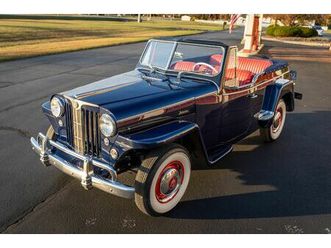 1949 willys jeepster convertible