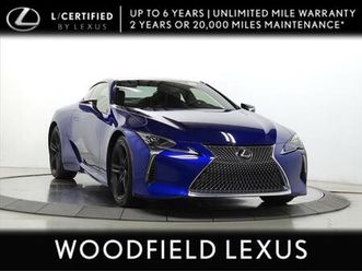 certified 2024 lexus lc 500 base