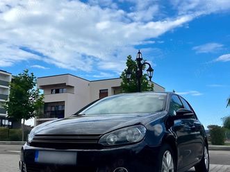 volkswagen golf 6 highline 1.6 tdi (2011) 105 cp, 225.000 km, ninja black
