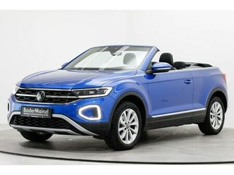 t-roc cabriolet 1.5 tsi style kam. ahk shz acc
