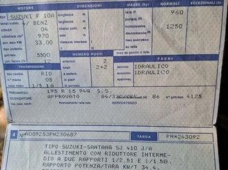 suzuki santana sj 410