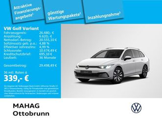 golf viii variant move 1.5 etsi led iq.drive navi parkassist rearview appconnect dsg