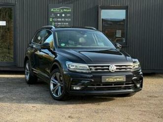 ② volkswagen tiguan 2.0tsi r-line 4motion automaat — volkswagen — 2ememain