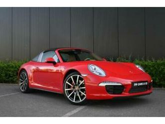② porsche 911 991 targa 4/63dkm/ echappement sport, pdk — porsche — 2ememain