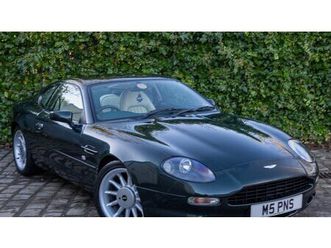1997 aston martin db7 vert manuel, 5 vitesses conduite à...