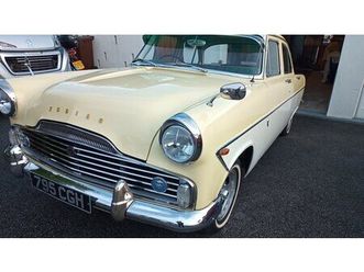 1961 ford zodiac jaune automatique, 3 vitesses conduite à...
