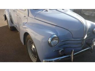 1955 renault 4cv bleu manuel, 3 vitesses conduite à gauch...