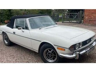 1976 triumph stag mk2 manual o/drive a vendre