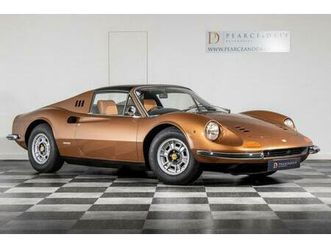 1974 ferrari dino 246 gts targa petrol manual