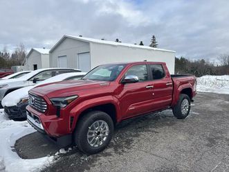 toyota tacoma hybrid 2025 hybride limited neuf - rare - rouge supersonique