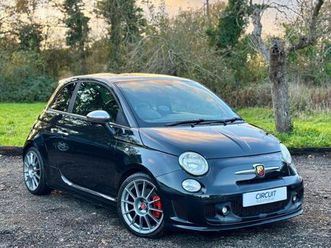 2009 abarth 500 1.4 16v t-jet esseesse 165 bhp only 22,000 miles black 595 fsh