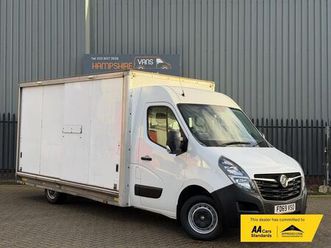 vauxhall movano 2.3 cdti 3500 luton 4dr diesel manual fwd l3 h1 euro 6 (20m3) (130 ps)