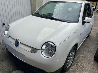 volkswagen lupo 3l esp klima servo schlachtfest candyweiss