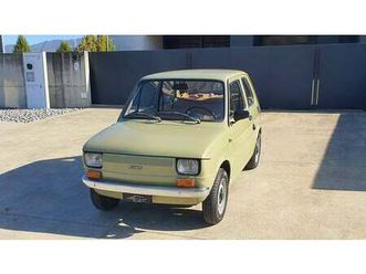 1973 fiat 126 vert manuel conduite à gauche in italie - a...