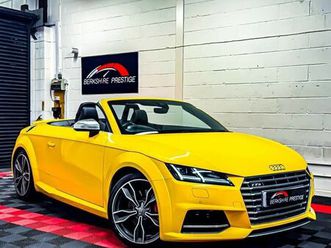 audi tts 2.0 tfsi roadster 2dr petrol s tronic quattro euro 6 (start/stop) (310 ps)
