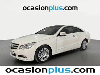 mercedes benz clase e mercedes-benz clase e e 220 cdi coupe blue efficiency avantgarde (170 cv) paquete amg