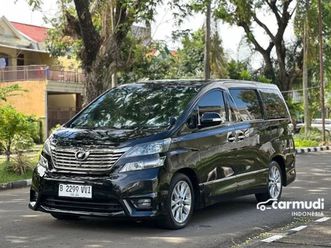 2009 toyota vellfire 2.4 z mpv - low km banget - tdp hanya 85jt - termurah