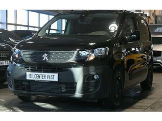 peugeot partner 1.5 bluehdi 100 pro drag 3-sits v-inredd