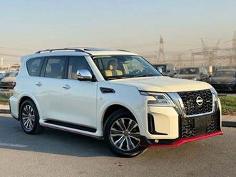 nissan armada nismo sl full option sunroof, leather seats