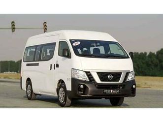 nissan urvan std 2.5l (14 seater) nissan urvan 2.5l 2020 gcc original paint accident-free, in excellent condition
