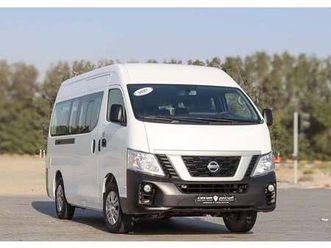 nissan urvan std 2.5l (14 seater) nissan urvan 2.5l 2021 gcc accident-free, in excellent condition, 1230 p.m