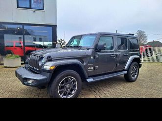jeep wrangler wrangler unlimited 2.0 t sahara sky one touch