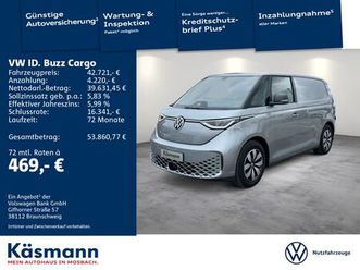 volkswagen id.buzz cargo pure 125kw led dab pdc bt klima