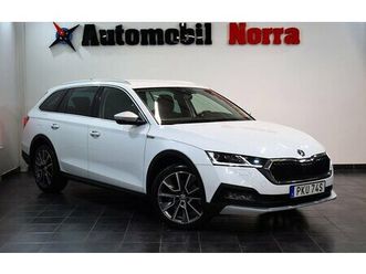 skoda octavia scout 2.0 tdi 4x4 auto drag d-värmare cockpit v-hjul