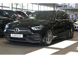 mercedes-benz c 300 t e 313hk amg *kampanj* pano drag leasebar