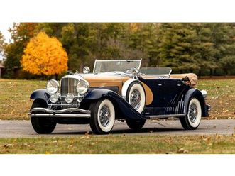 1935 duesenberg supercharged model j lagrande dual-cowl phaeton