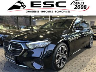 nouvelle mercedes classe e 300e touring avantgarde line hybride rechargeable - 09/2024 13.240km
