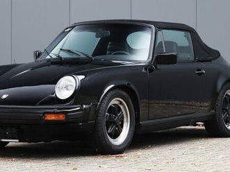 porsche 911 sc convertible 3.0-liter flat-six (air-cooled) engine